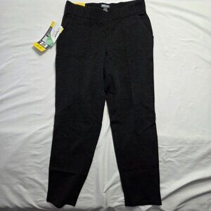 NWT Kirkland Signature Black Slim Fit Stretch Pants Professional Trousers 10